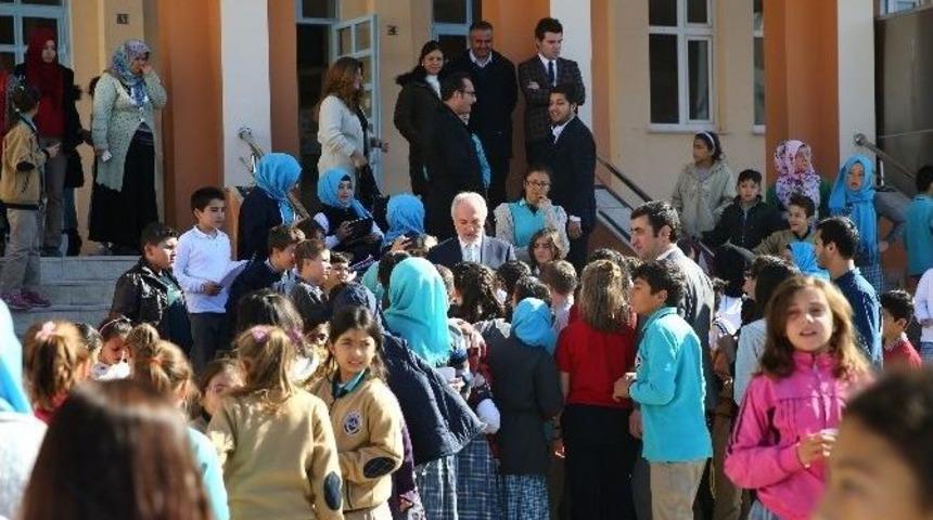 Başkan Kamil Sara&ccedil;oğlu&rsquo;ndan Okul Ziyaretleri