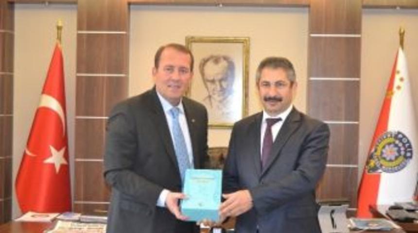 Milletvekili Karacan, Emniyet M&uuml;d&uuml;r&uuml; Din&ccedil;&rsquo;i Ziyaret Etti