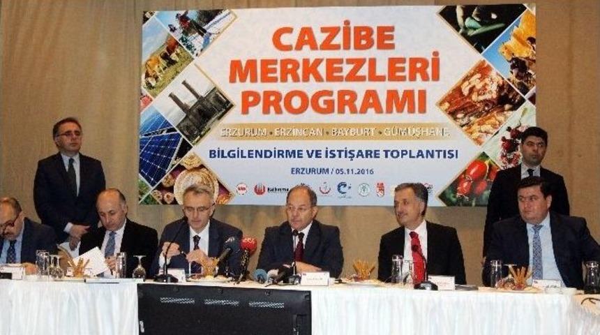 Bakan Akdağ Ve Ağbal, Erzurum&rsquo;da Cazibe Merkezleri Bilgilendirme Toplantısı&rsquo;na Katıldı