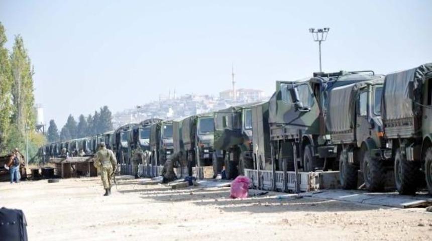 Ankara Ve Çankırı'dan Sevk Edilen Askeri Konvoy Gaziantep'te