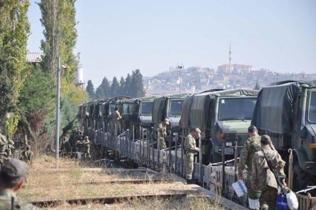 Ankara Ve Çankırı'dan Sevk Edilen Askeri Konvoy Gaziantep'te