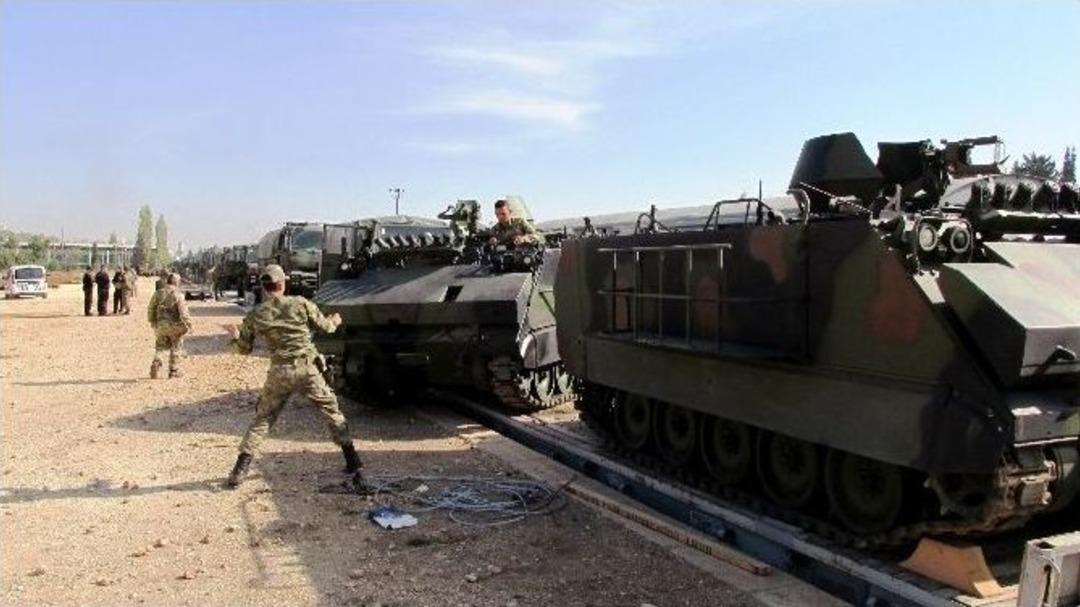 &Ccedil;ankırı&rsquo;dan Yola &Ccedil;ıkan Askeri Konvoy Gaziantep&rsquo;e Ulaştı