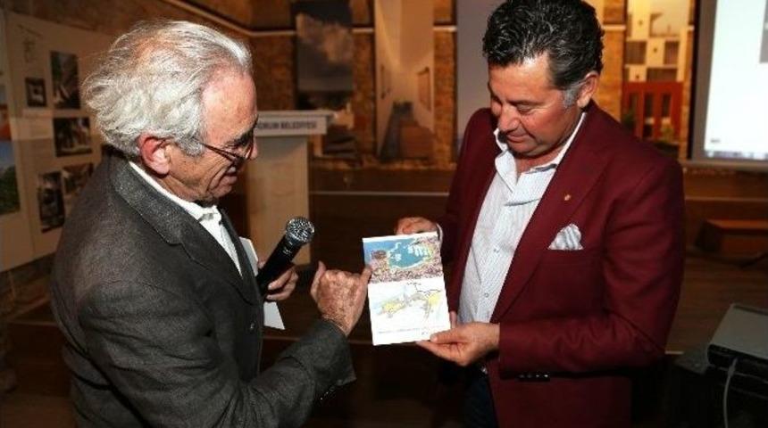 Başkan Kocadon, &Ouml;d&uuml;ll&uuml; Mimar G&uuml;rsel&rsquo;in Sergisini Gezdi