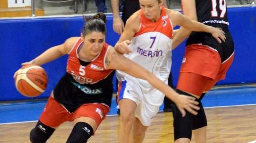 Mersin B&uuml;y&uuml;kşehir Belediyespor-Bellona Abdullah G&uuml;l &Uuml;niversitesi: 75-74