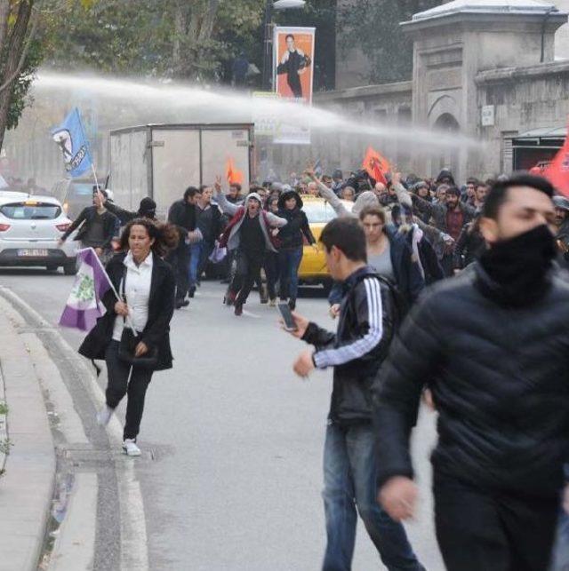 Şişli'de Hdp'nin Çağrısı Ile Toplanan Gruba Polis Müdahale Etti