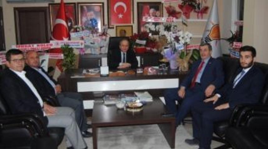 İl Koordinat&ouml;r&uuml;&rsquo;nden Karadağ&rsquo;a Tebrik Ziyareti