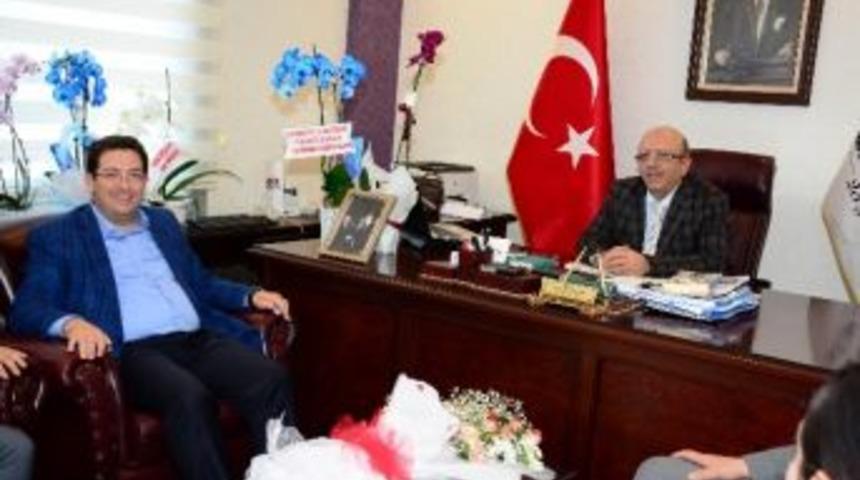 Başkan Yazgı Baro Y&ouml;netimini Ziyaret Etti