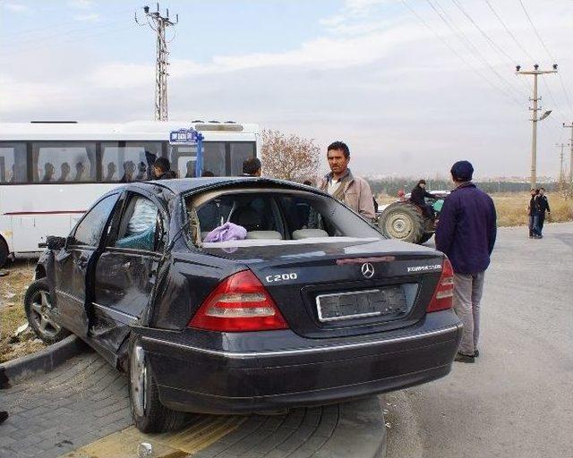 Başkent’te Trafik Kazası: 4 Yaralı