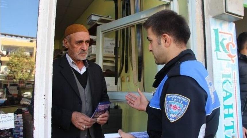 Polis, Esnafı Hırsızlığa Karşı Uyardı