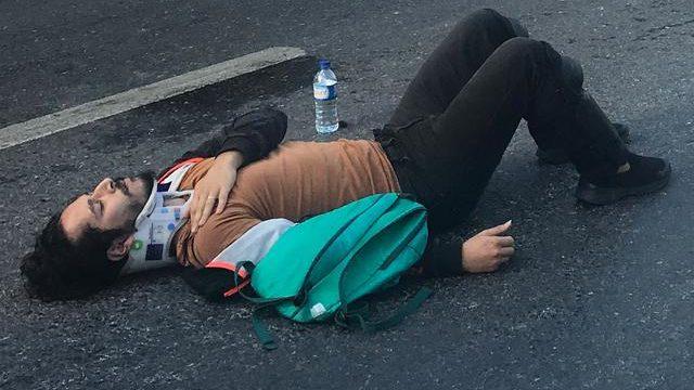 Ünlü tiyatrocu Direnç Dedeoğlu eşiyle kaza geçirdi