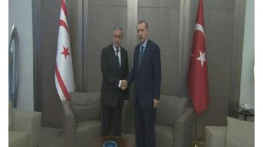 Cumhurbaşkanı Erdoğan Kktc Cumhurbaşkanı Akıncı Ile G&ouml;r&uuml;şt&uuml;