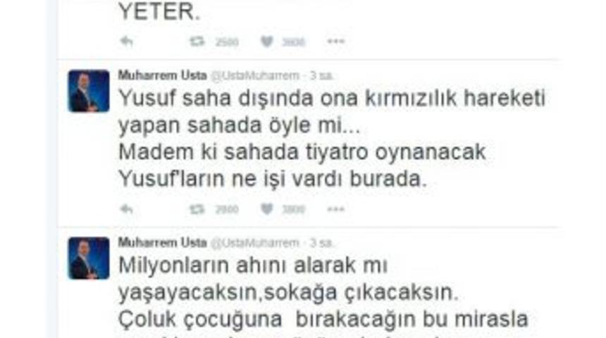Muharrem Usta&rsquo;dan Mete Kalkavan&rsquo;a B&uuml;y&uuml;k Tepki