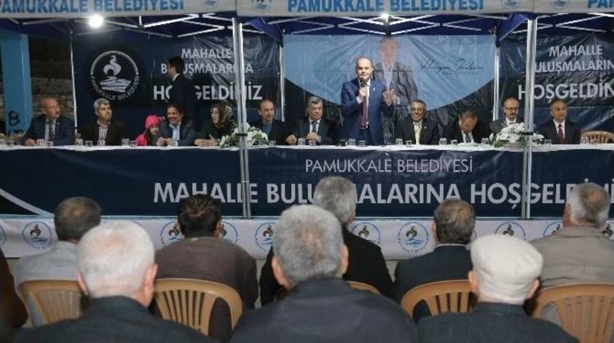Başkan G&uuml;rlesin Mahalle Buluşmalarına Devam Ediyor