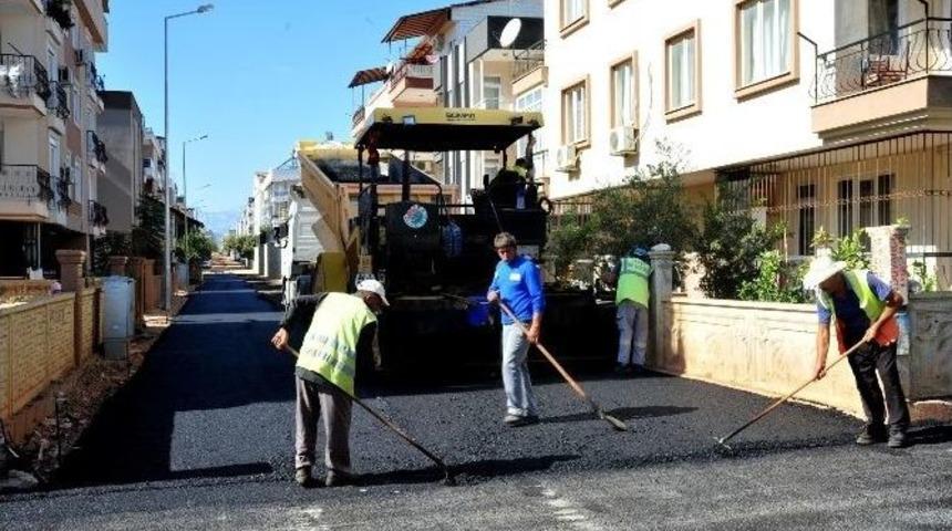 Karşıyaka Mahallesi&rsquo;ne 25 Bin Ton Sıcak Asfalt