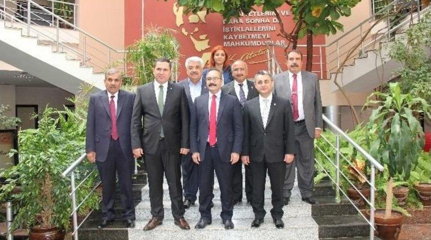 Gtb&rsquo;den Rekt&ouml;r G&uuml;r&rsquo;e Hayırlı Olsun Ziyareti