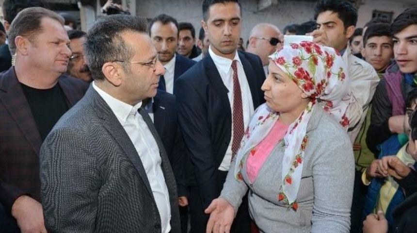 Diyarbakır Valisi Aksoy, Bağlar&rsquo;da İncelemelerde Bulundu