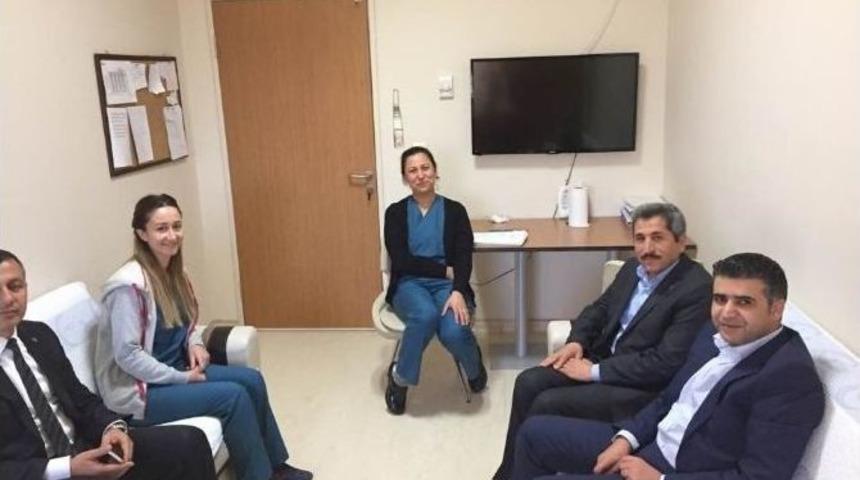 Sağlık-sen Y&ouml;netimi Sağlık &Ccedil;alışanlarıyla Bir Araya Geldi