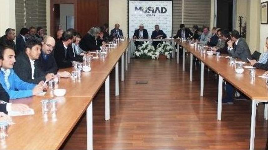 M&uuml;siad Konya Şubesi, M&uuml;siad Hollanda &Uuml;yelerini Ağırladı