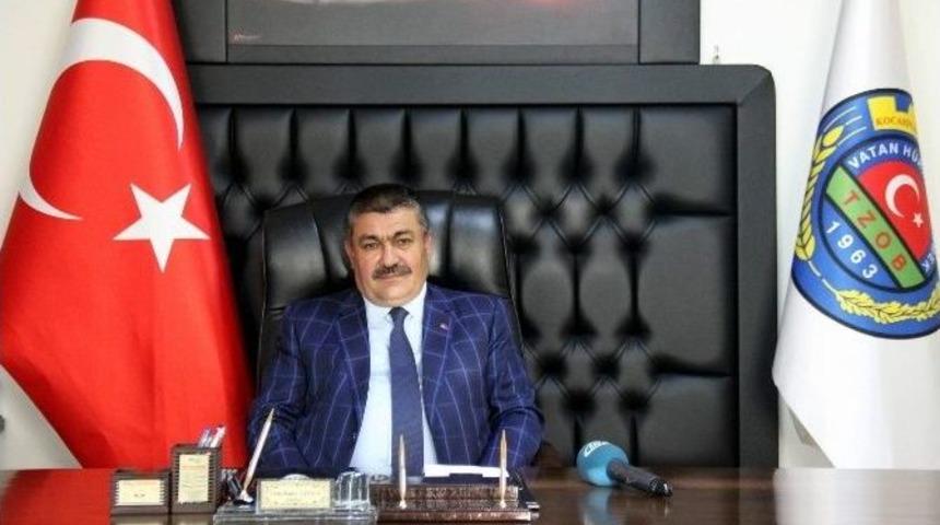 Ziraat Odaları İl Koordinasyon Y&ouml;netim Kurulu Başkanı Abdulkadir G&uuml;neş:
