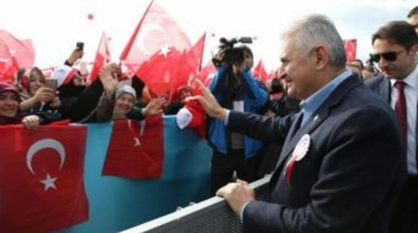 Başbakan Binali Yıldırım, Bayburt&rsquo;ta