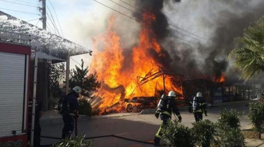 Kopan Elektrik Teli 2 Işyerini K&uuml;l Etti