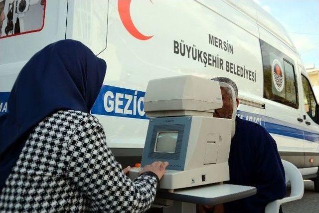 Mersin Büyükşehir Belediyesi’nden Vatandaşlara Sağlık Hizmeti