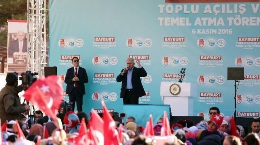 Başbakan Yıldırım: "yeni Anayasa Ve Başkanlık Sistemiyle B&uuml;t&uuml;n Şer Odaklarını Yok Edeceğiz"