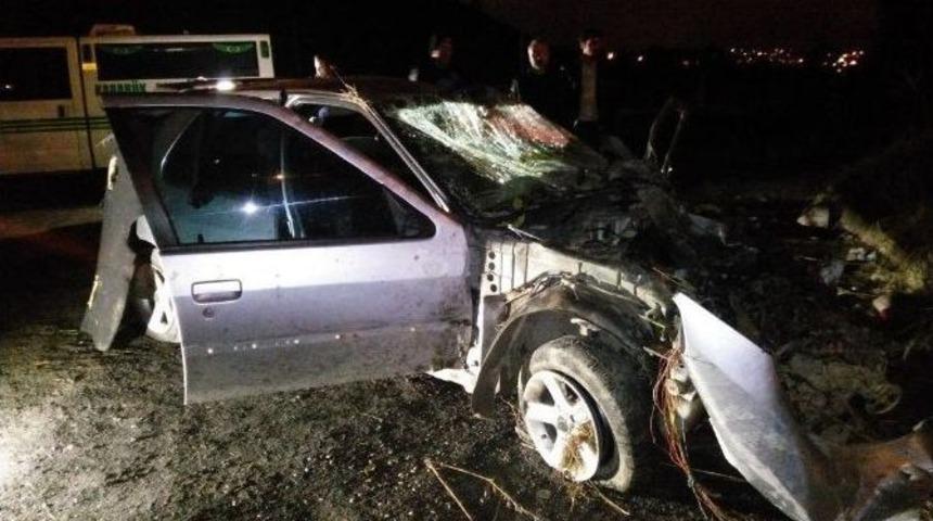 Karab&uuml;k&rsquo;te Trafik Kazası: 1 &Ouml;l&uuml;, 2 Yaralı