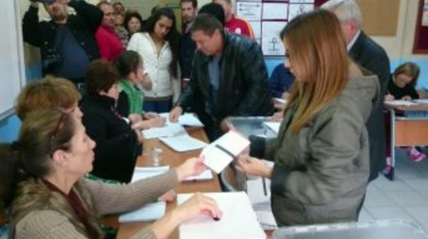 Tekirdağ&rsquo;daki Bulgaristan Vatandaşları Sandık Başında