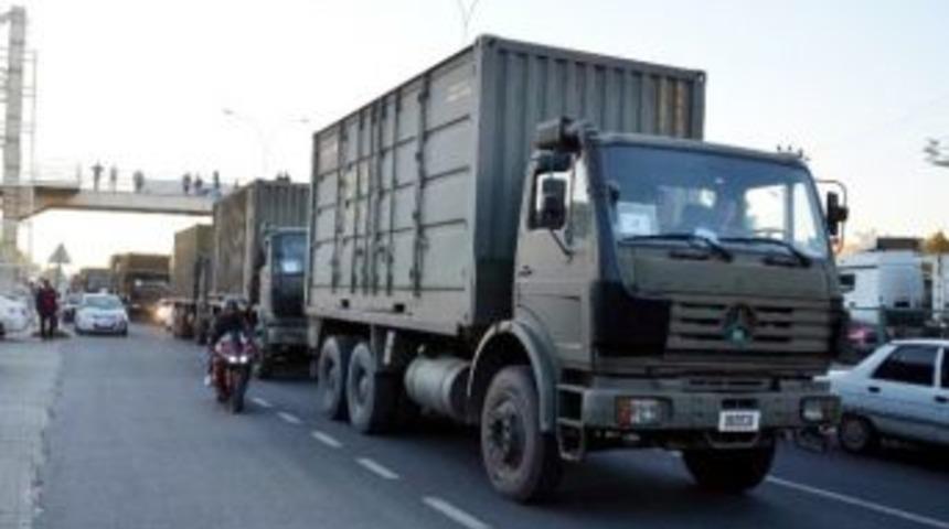 Askeri Konvoy, Şanlıurfa&rsquo;dan Yola &Ccedil;ıktı
