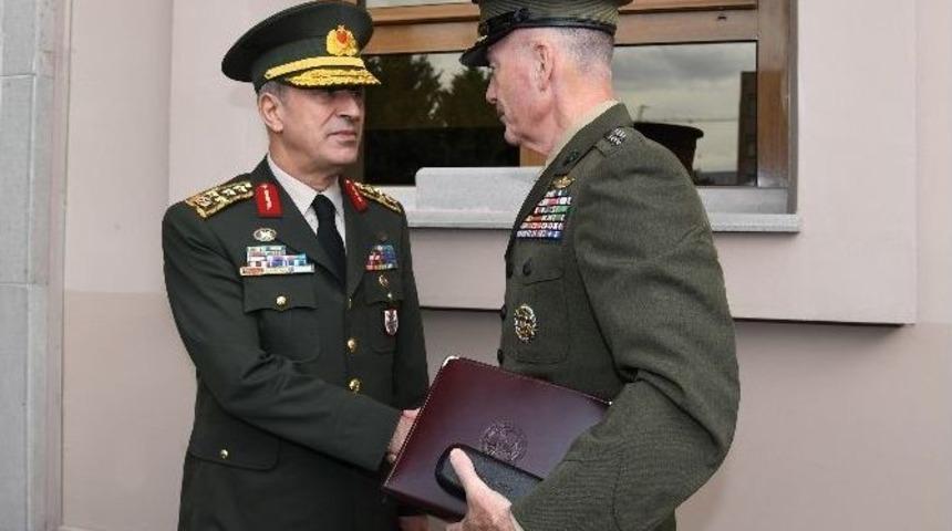 Akar-dunford G&ouml;r&uuml;şmesi Sona Erdi