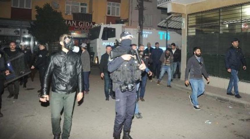 Bursa'da Hdp'nin Izinsiz G&ouml;sterisine Polis M&uuml;dahalesi