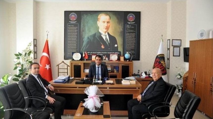 Ticaret İl M&uuml;d&uuml;r&uuml; Yazıcı Gkv&rsquo;yi Ziyaret Etti