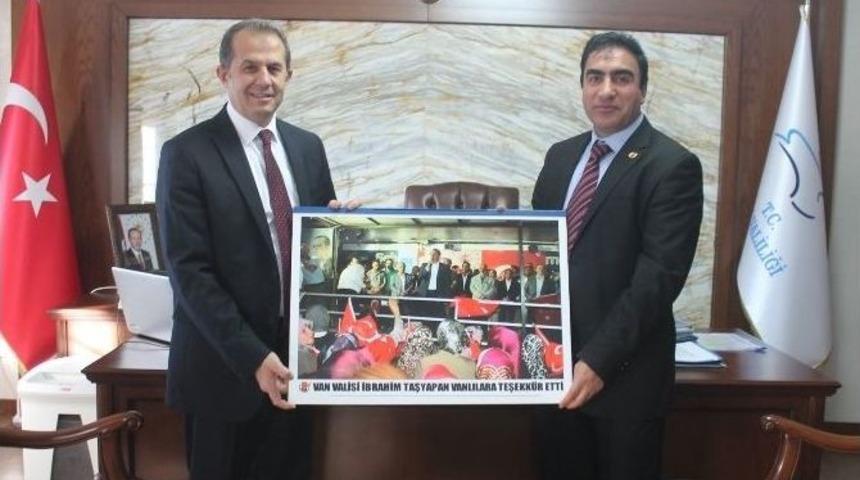 Abb Heyetinden Vali Taşyapan&rsquo;a Ziyaret