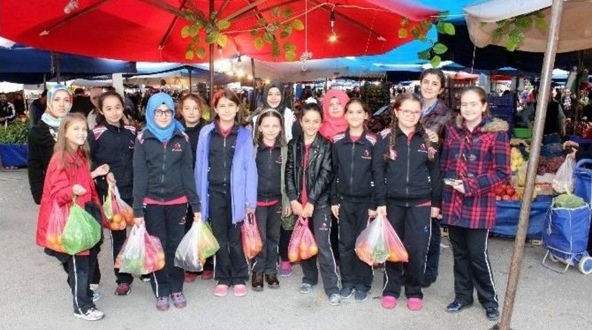 Hayat Bilgisi Dersini Pazarda İşlediler