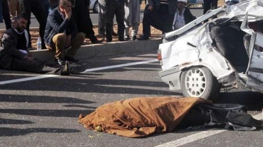 K&ouml;peği Ezmemek I&ccedil;in Direksiyon Kırdı, Annesi &Ouml;ld&uuml; Kendisi Yaralandı