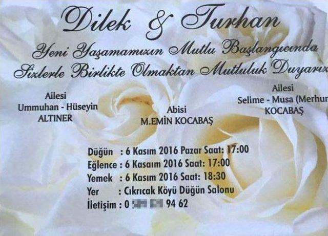 Damat, Düğün Günü Trafik Kazasında Öldü