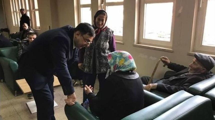 Milletvekili Serkan Bayram’dan Hasta Ziyareti