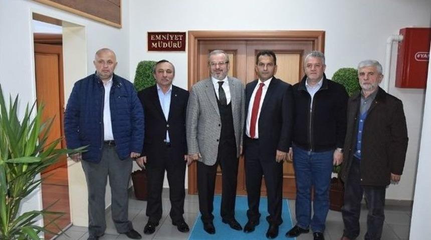 Dtso Y&ouml;netimi, Emniyet M&uuml;d&uuml;r&uuml; H&uuml;seyin Deniz&rsquo;i Ziyaret Etti