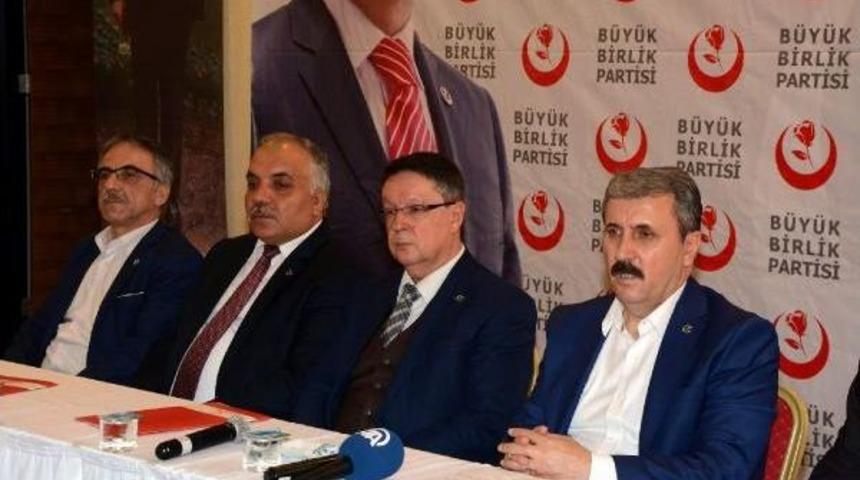 Destici: "hdp&rsquo;Nin Mecliste Oluşundan Zaten Memnun Değiliz&rdquo;