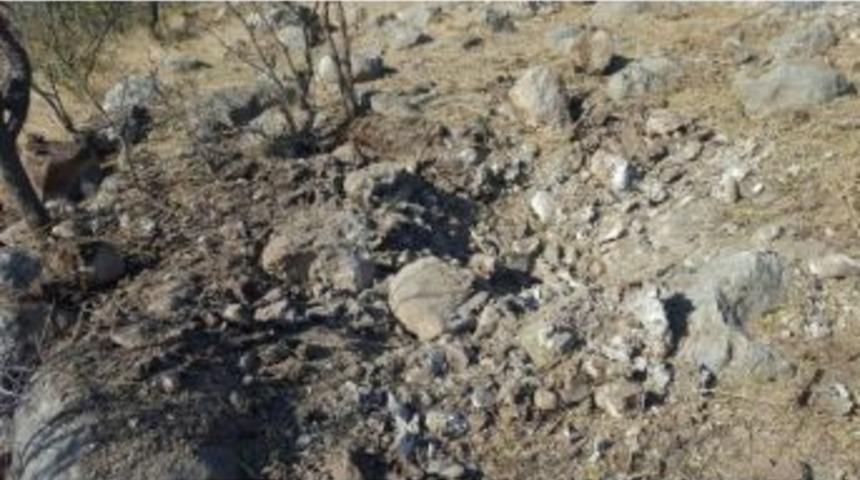 Yola D&ouml;şenen Mayın İmha Edildi