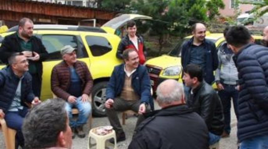Giresun Belediye Başkanı Kerim Aksu, &Ccedil;alışmaları Yerinde Takip Ediyor