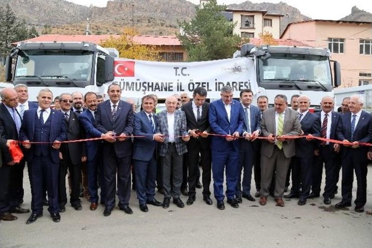 G&uuml;m&uuml;şhane İl &Ouml;zel İdaresi&rsquo;nin Ara&ccedil; Filosu G&uuml;&ccedil;lendi