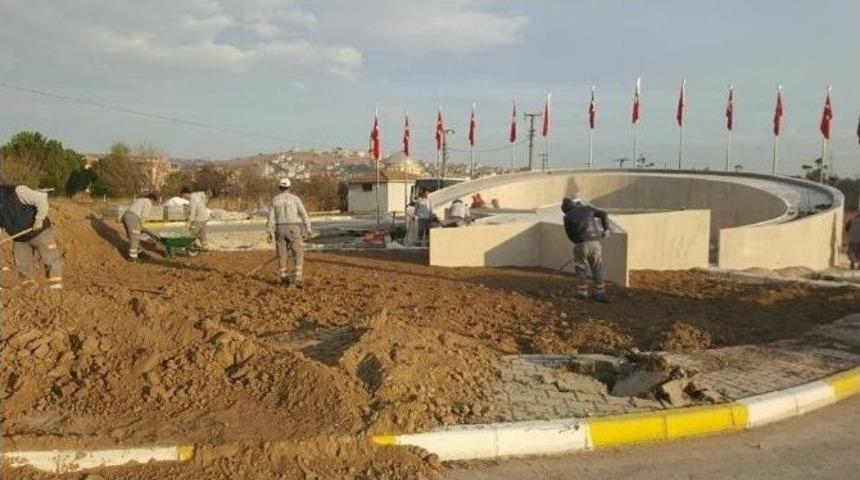 Altıeyl&uuml;l&rsquo;de Anıt &Ccedil;alışması T&uuml;m Hızıyla S&uuml;r&uuml;yor