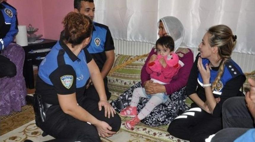 Toplum Destekli Polislerden Aile Ziyareti