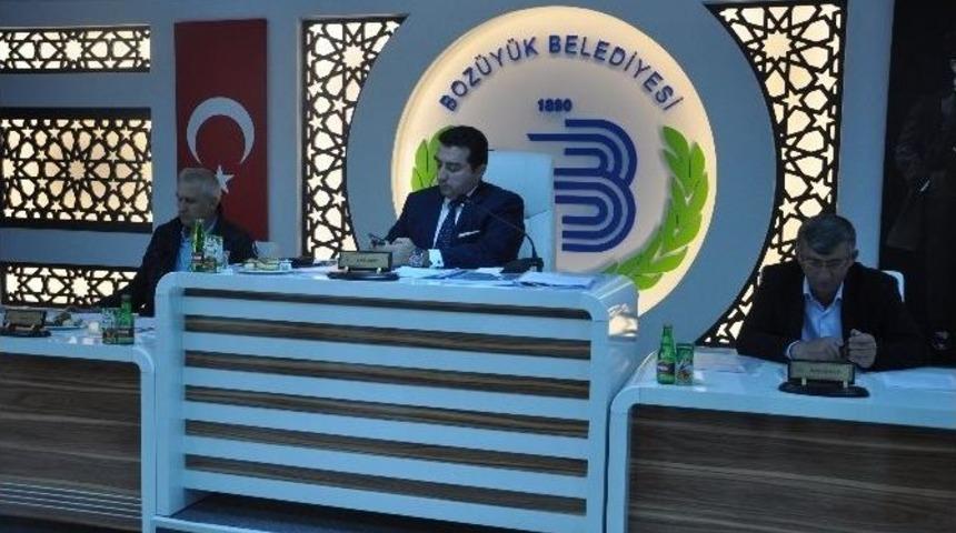 Boz&uuml;y&uuml;k Belediyesi Kasım Ayı Meclis Toplantısı Yapıldı