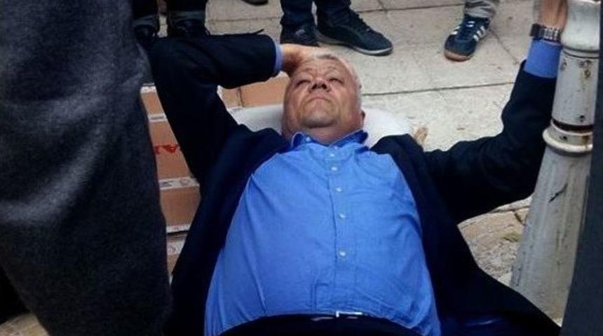 Adıyaman&rsquo;da Belediye Başkanına Motosiklet &Ccedil;arptı