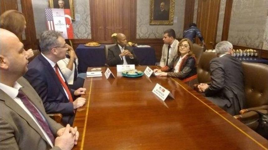 Fatma Şahin&rsquo;den Brooklyn Belediye Başkanı Adams&rsquo;a Ziyaret