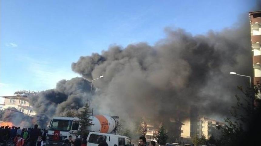 Beyşehir&rsquo;de Korkutan Yangın