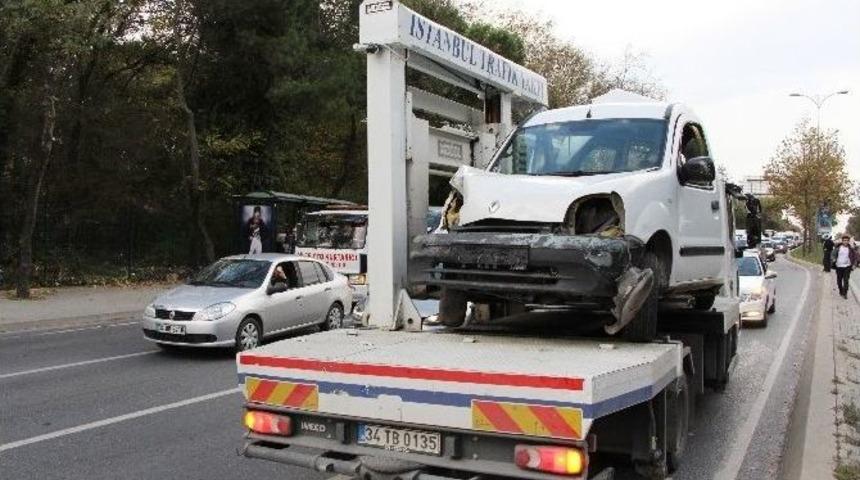 Maslak&rsquo;ta Trafik Kazası: 6 Yaralı